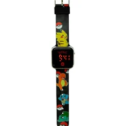 KIDS EUROSWAN Electrónicos-Pokémon Reloj Digital LED