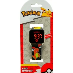KIDS EUROSWAN Electrónicos-Pokémon Reloj Digital LED