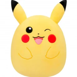 BIZAK Peluches-Pokémon Squishmallow Pikachu Guiño 25 cm