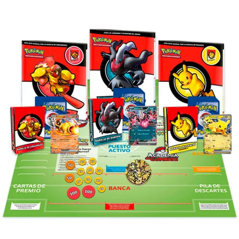 BANDAI Tcg Pokemon|Amigos Y Familia-Pokémon TCG Juego Battle Academy 2024 Español