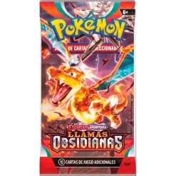 BANDAI Tcg Pokemon|Manualidades-Pokémon TCG Llamas Obsidianas Sobre Sorpresa Español