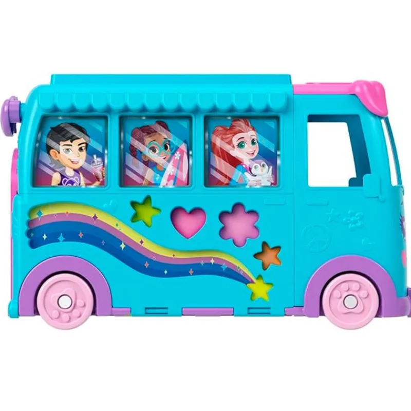 Polly Pocket Aventura en la Autocaravana de Mascotas*MATTEL