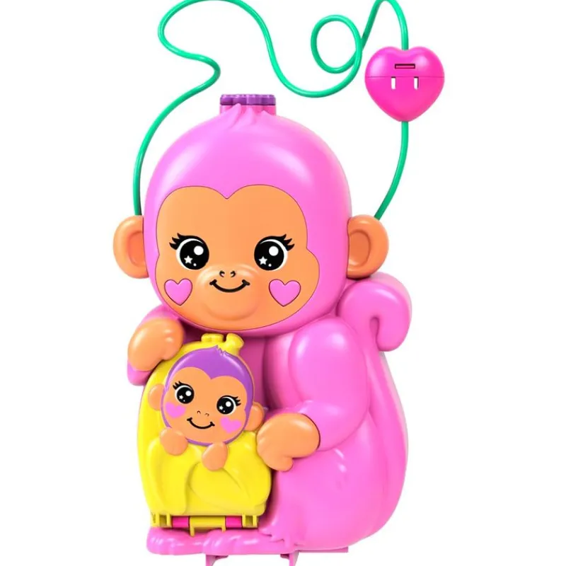 Polly Pocket Aventuras en Río Mamá Mono y su Bebé*MATTEL Clearance