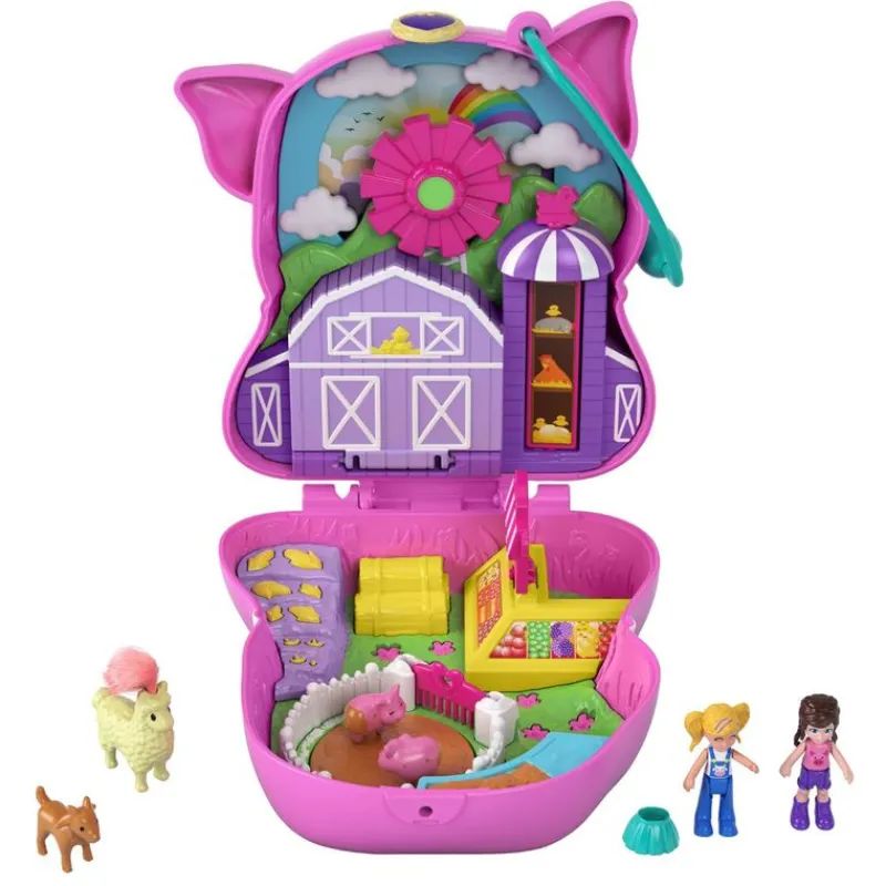 MATTEL Muñecas-Polly Pocket Cofre Playset Surtido