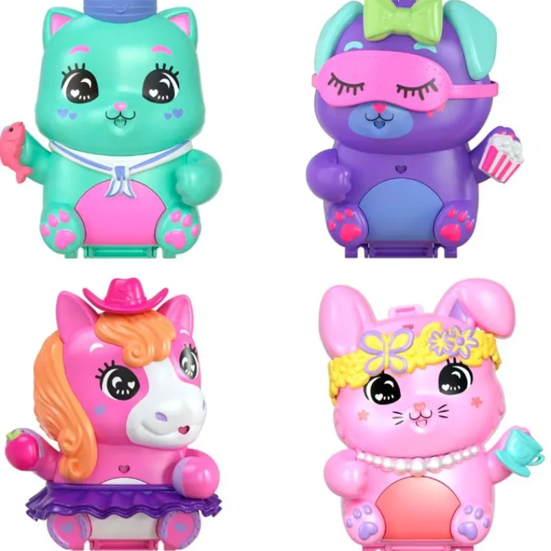 MATTEL Muñecas-Polly Pocket Playset Animalito Surtido