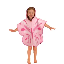 ESPORTIVA AKSA Capas De Baño Para Bebés-Poncho Microfibra Mariposa