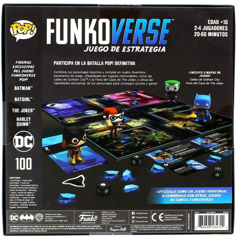 FUNKO POP Juegos Para Expertos-POP! Funkoverse DC Comics
