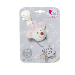 ARTESAVI Chupetes Y Dentición-Portachupete Ratita rosa