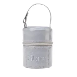 Portachupetes Charol Gris*BABY STAR