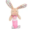 BABYNAT Jueguetes De Primera Infancia-Poupi Sonajero Conejito Rosa