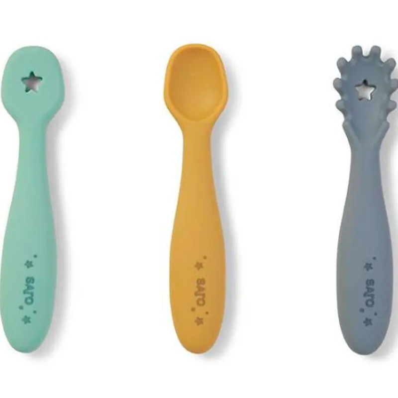 Pre cucharas aprendizaje Azul Mist*SARO Discount