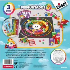 DISET Juegos De Mesa-Preguntados 2 Juego de Mesa