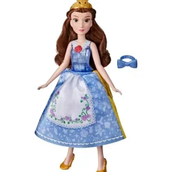 HASBRO Muñecas-Princesas Disney Bella Vestido Mágico