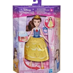 HASBRO Muñecas-Princesas Disney Bella Vestido Mágico