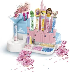 CLEMENTONI Manualidades-Princesas Disney Laboratorio Bolígrafos