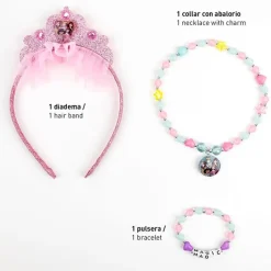 SELECCION DRIM Ropa Y Complementos-Princesas Disney Pack Bisutería