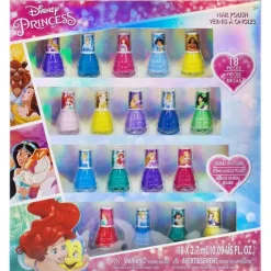 SELECCION DRIM Juegos Y Juguetes De Imitación-Princesas Disney Pack Pintauñas