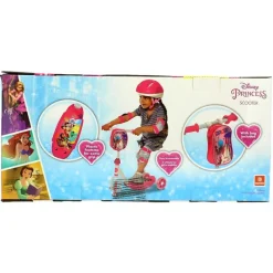 MONDO Bicicletas, Correpasillos Y Triciclos-Princesas Disney Patinete de 3 Ruedas