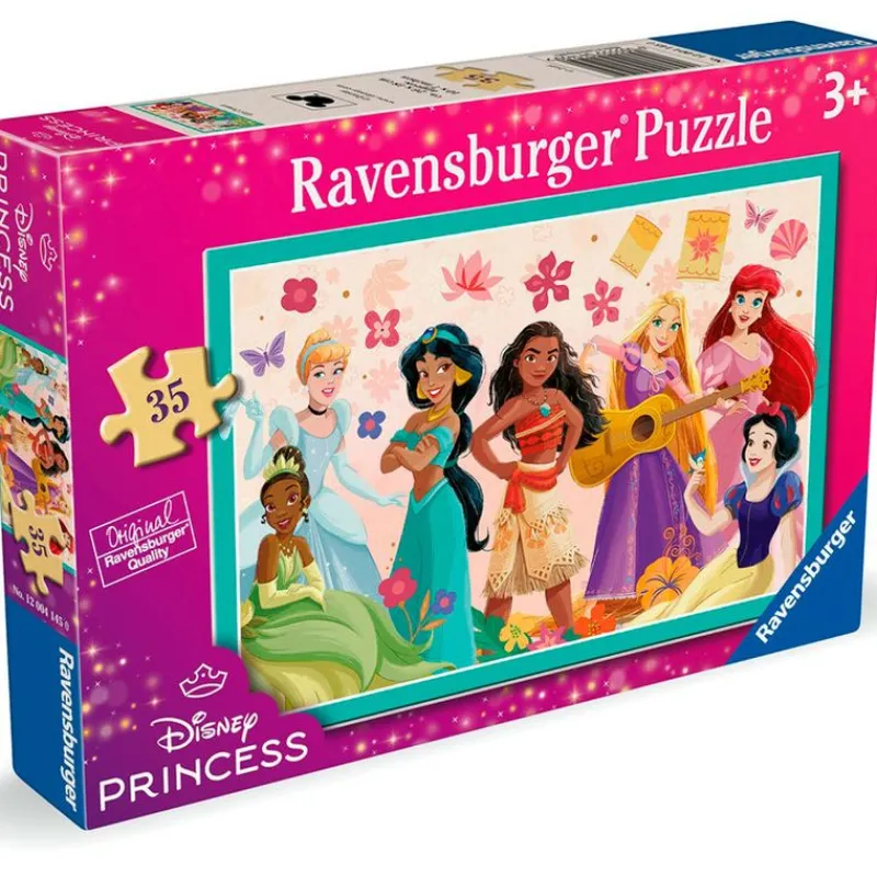 RAVENSBURGER Puzzles Y Construcciones-Princesas Disney Puzzle 35 Piezas