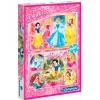 CLEMENTONI Puzzles Y Construcciones-Princesas Disney Puzzle 2 x 60 Piezas