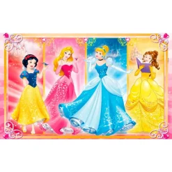 CLEMENTONI Puzzles Y Construcciones-Princesas Disney Puzzle 2 x 60 Piezas