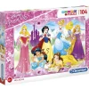 CLEMENTONI Puzzles Y Construcciones-Princesas Disney Puzzle 104 Piezas