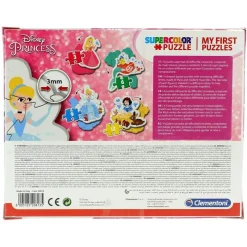 CLEMENTONI Puzzles Y Construcciones-Princesas Disney Puzzle Progresivo