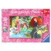 RAVENSBURGER Puzzles Y Construcciones-Princesas Disney Puzzle 2x12