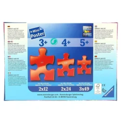 RAVENSBURGER Puzzles Y Construcciones-Princesas Disney Puzzle 2x12