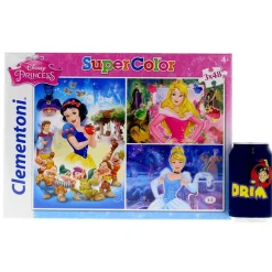 CLEMENTONI Puzzles Y Construcciones-Princesas Puzzle 3 x 48 Pzs