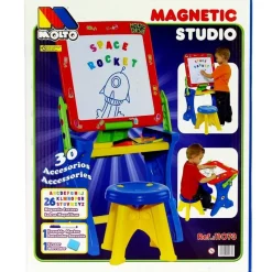 MOLTO Escolar-Pupitre con Pizarra Magnética 2 en 1