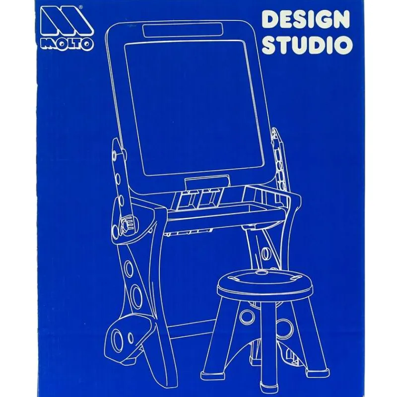 MOLTO Escolar-Pupitre con Pizarra Magnética 2 en 1