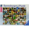 RAVENSBURGER Puzzles Y Construcciones-Puzzle 99 Divertidos Animales de 1000 Piezas