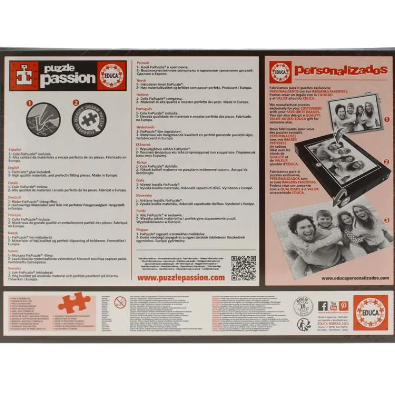 EDUCA Puzzles Expertos: Más De 1000 Piezas-Puzzle 1500 Piezas Nueva York Collage