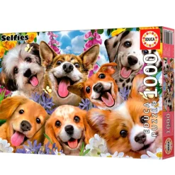 EDUCA Puzzles Y Construcciones-Puzzle 1000 Piezas Selfie Perritos