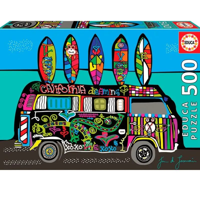 Puzzle 500 Piezas Sueños California*EDUCA