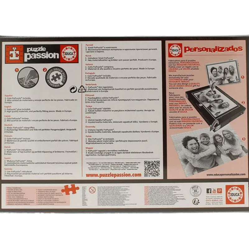 Puzzle 1500 Pzs Almuerzo en New York*EDUCA Outlet