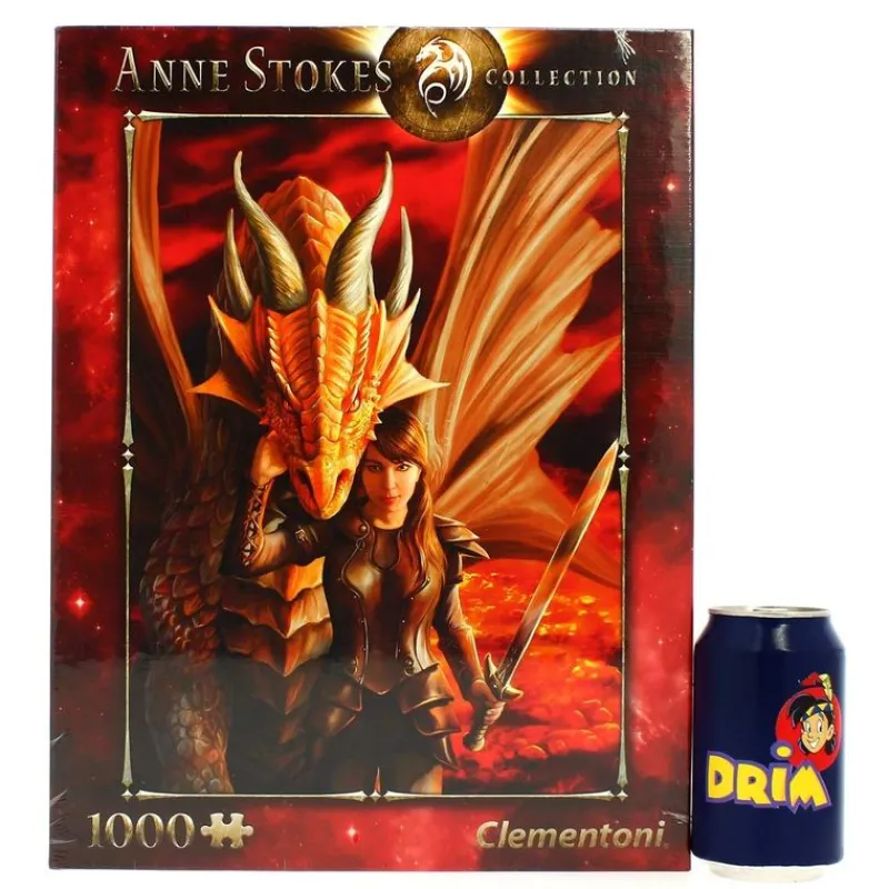 Puzzle Anne Stokes Dragón de 1.000 Piezas*CLEMENTONI New