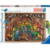 RAVENSBURGER Puzzles Y Construcciones-Puzzle Arcoíris de Pájaros 1000 piezas