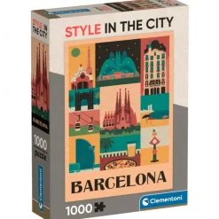 Puzzle Barcelona 1000 Piezas*CLEMENTONI New