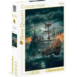 CLEMENTONI Puzzles Expertos: Más De 1000 Piezas|Puzzles Y Construcciones-Puzzle Barco Pirata 1500 Piezas