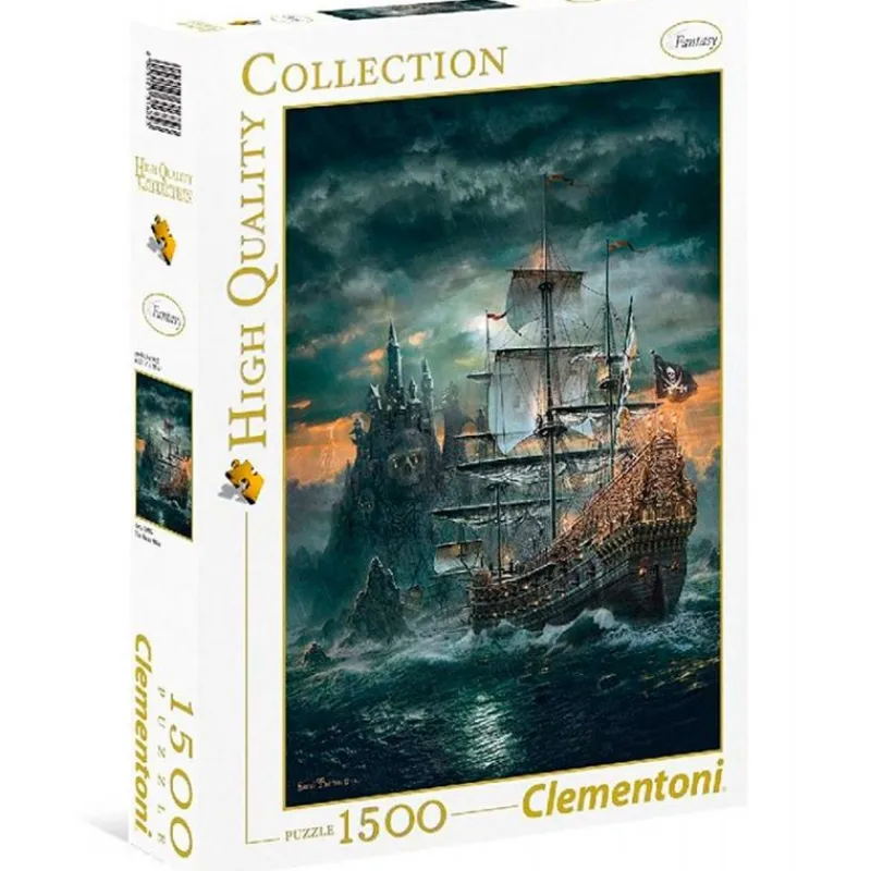CLEMENTONI Puzzles Expertos: Más De 1000 Piezas|Puzzles Y Construcciones-Puzzle Barco Pirata 1500 Piezas