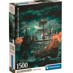 Puzzle Barco Pirata 1500 Piezas*CLEMENTONI New