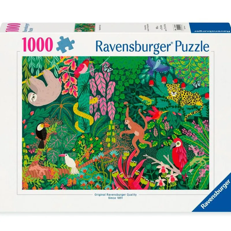 RAVENSBURGER Puzzles Y Construcciones-Puzzle Bosque Mágico 1000 Piezas