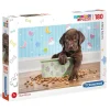 CLEMENTONI Puzzles Y Construcciones-Puzzle Cachorro de 180 Piezas