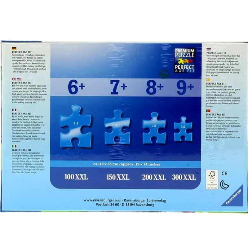 Puzzle Cachorros Labrador de 100 Piezas XXL*RAVENSBURGER New