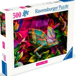 RAVENSBURGER Puzzles Y Construcciones-Puzzle Camaleón 500 Piezas