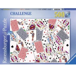 RAVENSBURGER Puzzles Y Construcciones-Puzzle Cartas 500 Piezas