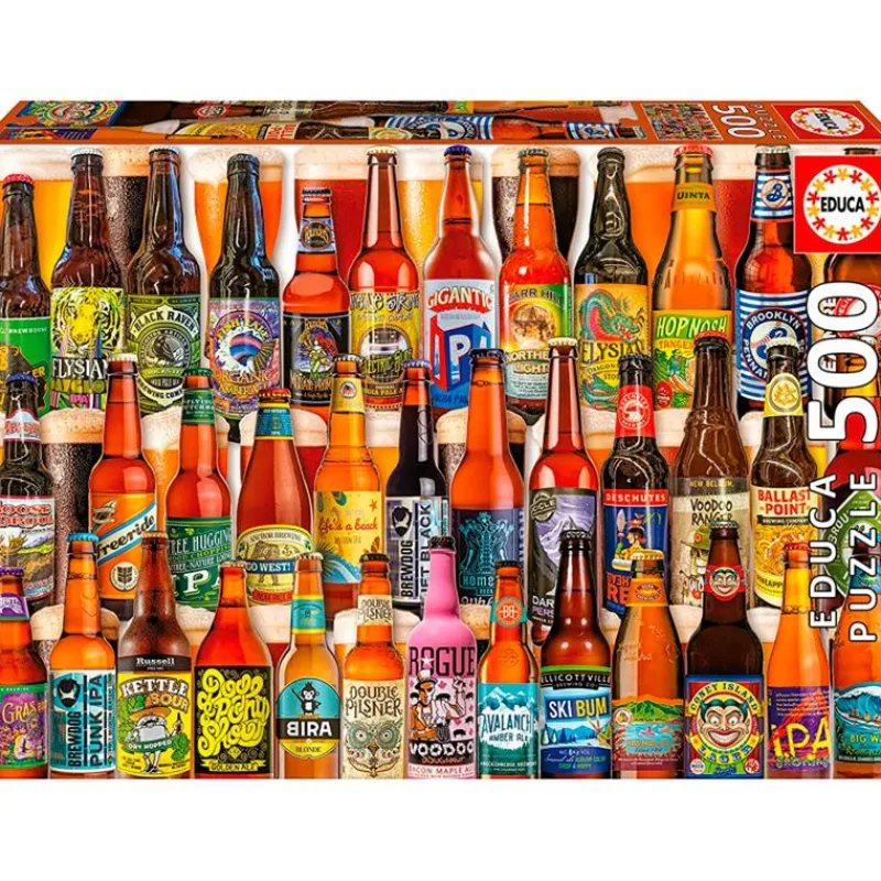 Puzzle Cervezas Artesanas 500 Piezas*EDUCA Discount