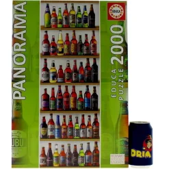EDUCA Puzzles Expertos: Más De 1000 Piezas-Puzzle Cervezas del Mundo 2000 Piezas